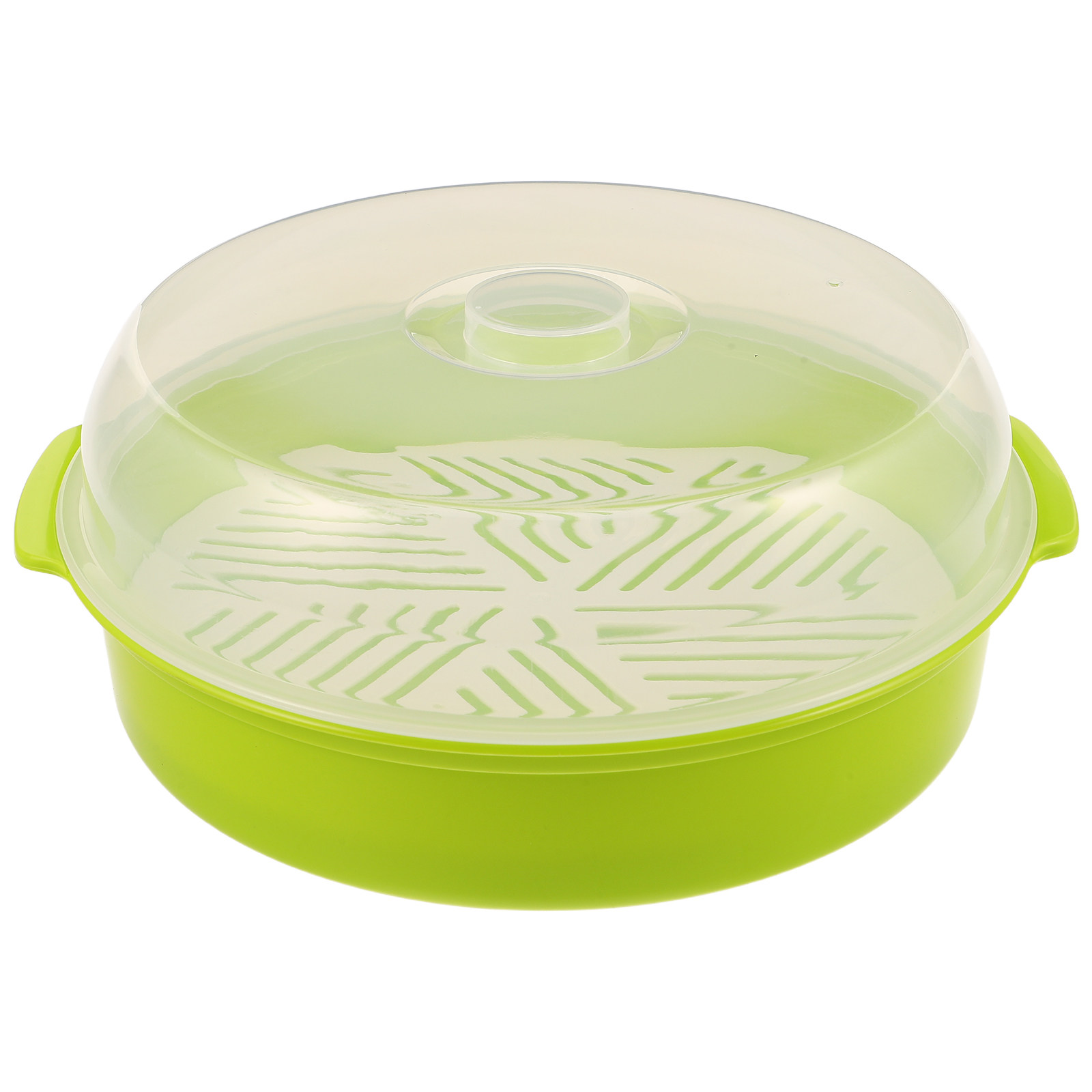 Meal Prep Rice - Mangkuk Pengukus Microwave dengan Tutup, Pengukus