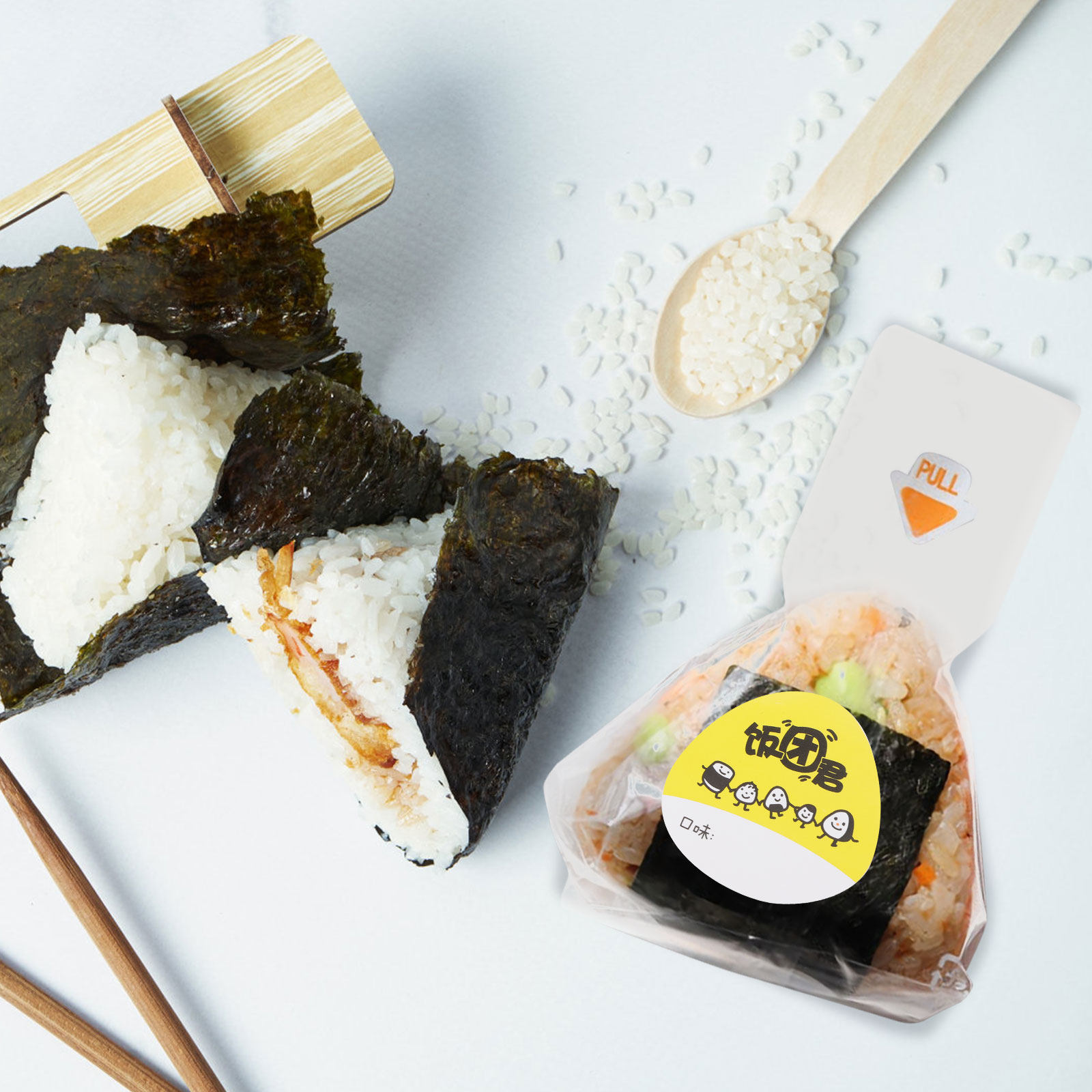 Meal Prep Day - 20 buah kantong kemasan sushi sekali