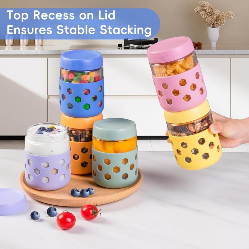 Stoples Kaca dengan Selubung S - Meal Prep Overnight Oats ulasan dan harga