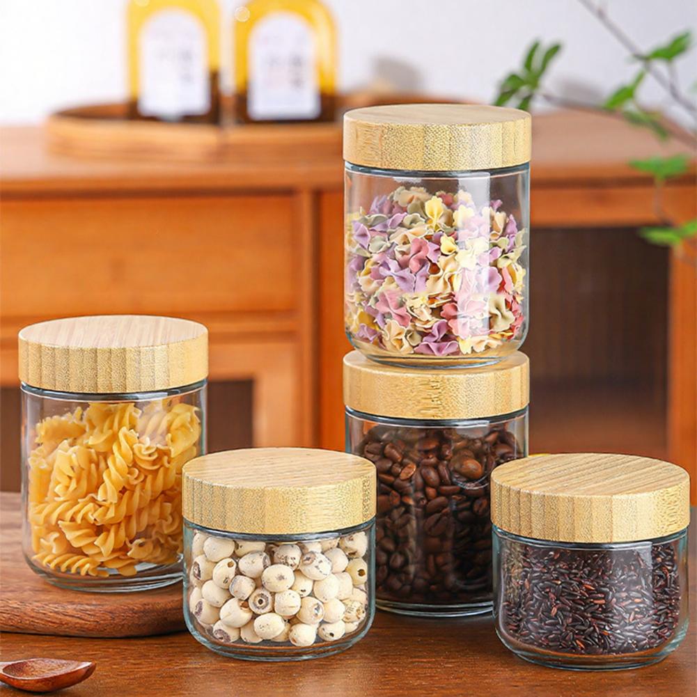 4 Buah Toples Kaca Bergaya Rus - Meal Prep Overnight Oats ulasan dan harga