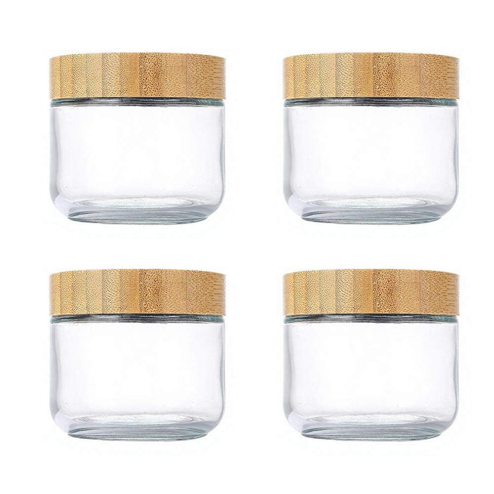 4 Buah Toples Kaca Bergaya Rus - Meal Prep Overnight Oats ulasan dan harga
