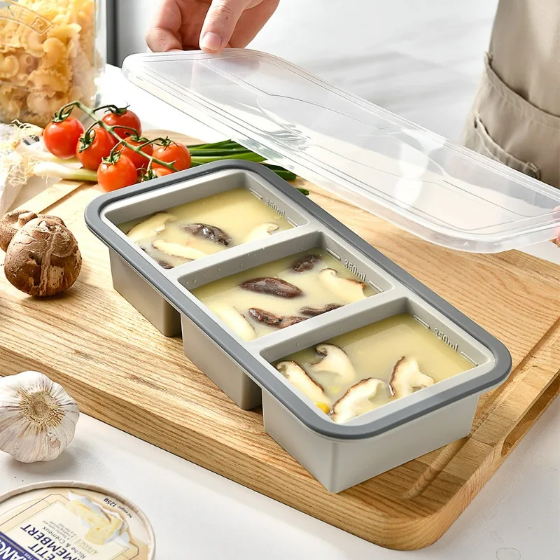 Cetakan Es Batu Besar - Wadah  - Meal Prep Freezer ulasan dan harga