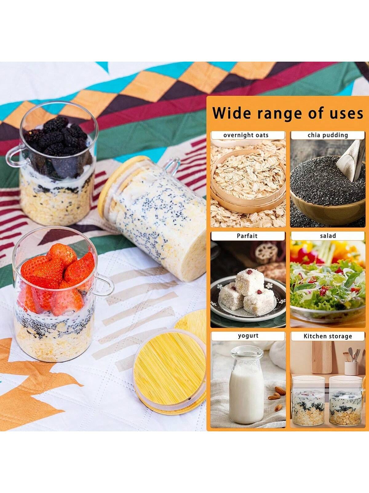 4 Wadah Penyimpanan Makanan Ka - Meal Prep Overnight Oats ulasan dan harga