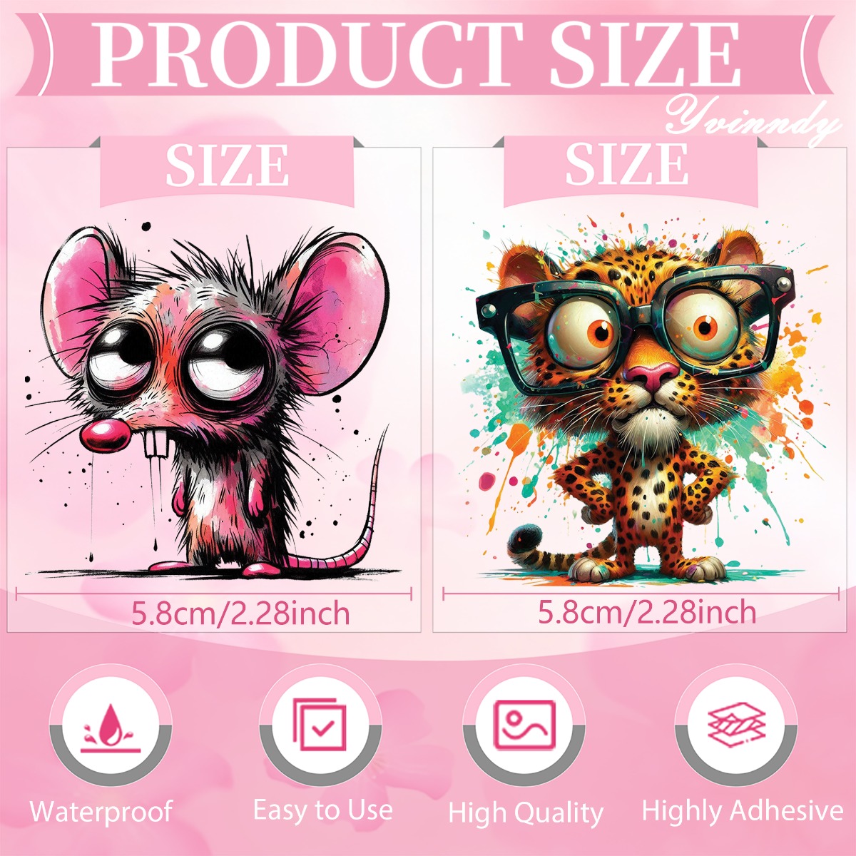 12 Buah/Set Stiker Kemasan Top - Glass Container Set ulasan dan harga