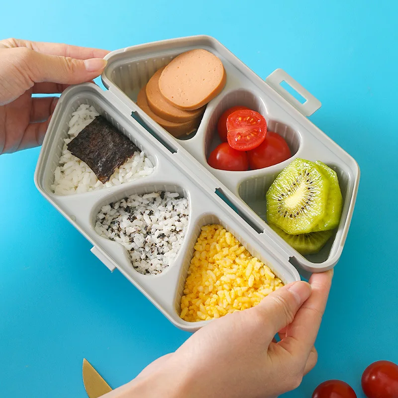 Alat Beras Sushi Cinta Segitig - Meal Prep Rice ulasan dan harga