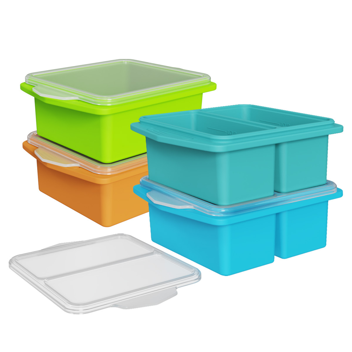 Cetakan Beku Silikon dengan Tu - Meal Prep Freezer ulasan dan harga