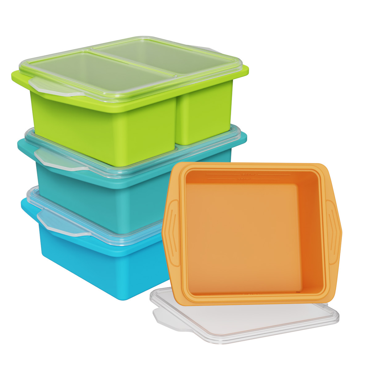 Cetakan Beku Silikon dengan Tu - Meal Prep Freezer ulasan dan harga