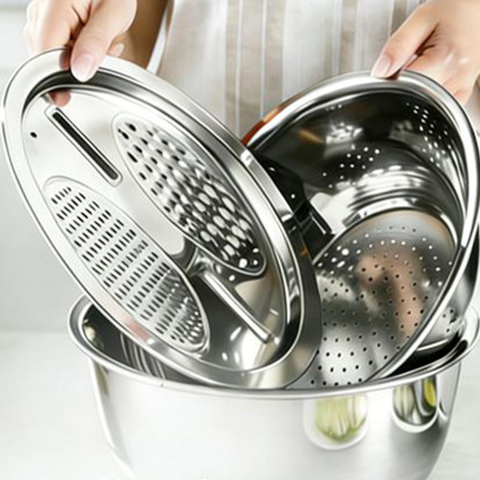 Bak Cuci dan Saringan Stainles - Meal Prep Rice ulasan dan harga