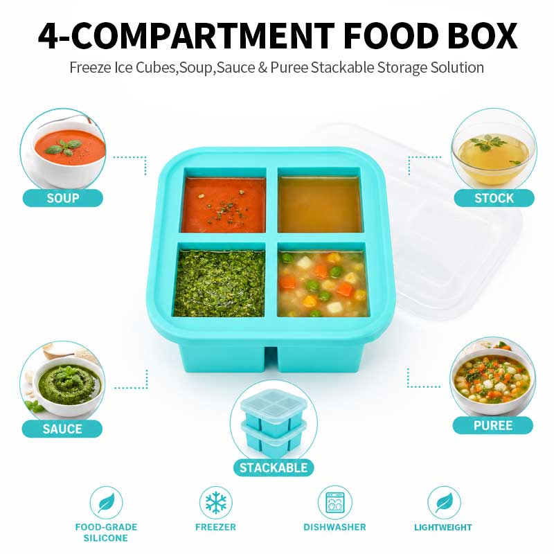 Kotak Penyimpanan Makanan Sili - Meal Prep Easy ulasan dan harga