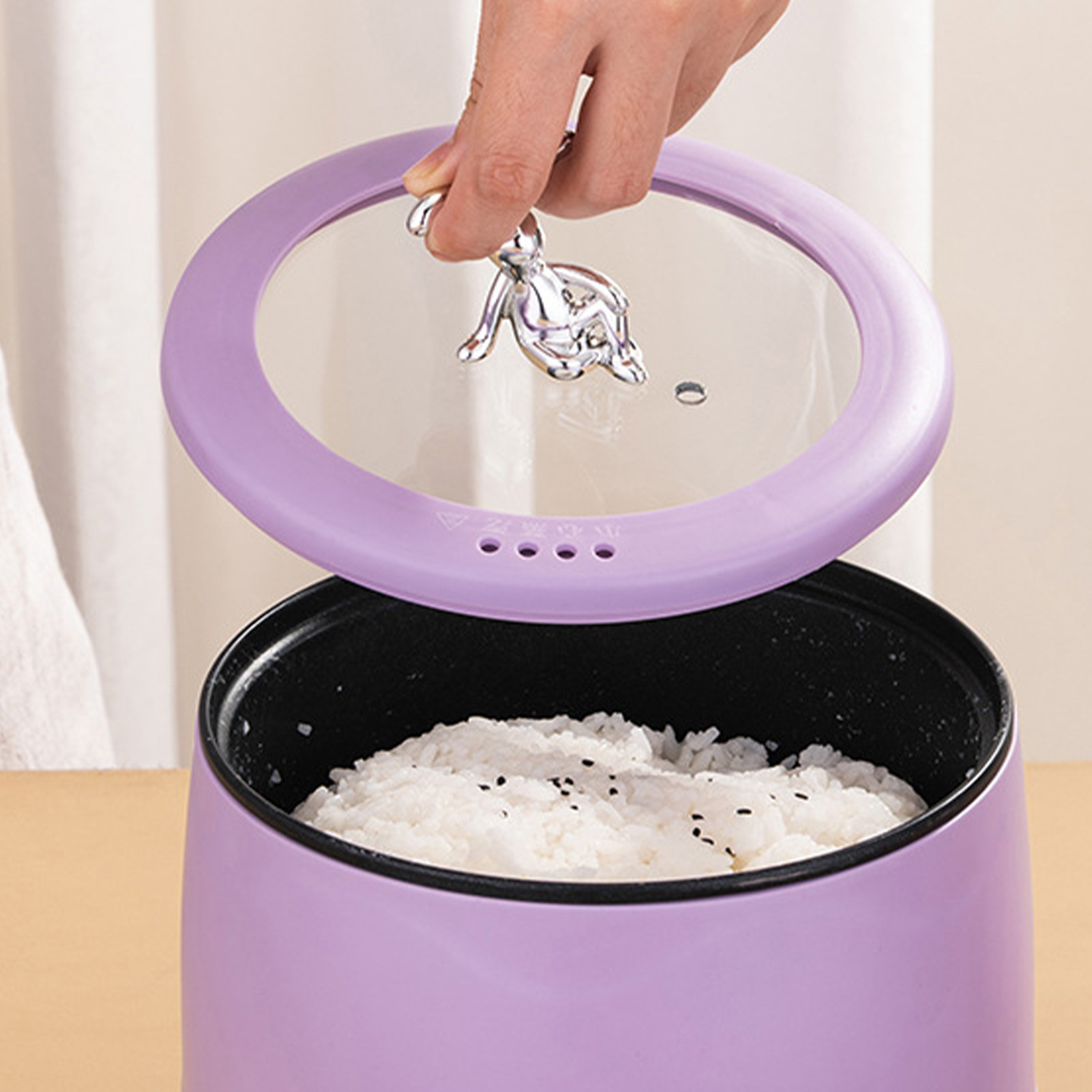 Penanak Nasi Mini Listrik Pint - Meal Prep Rice ulasan dan harga