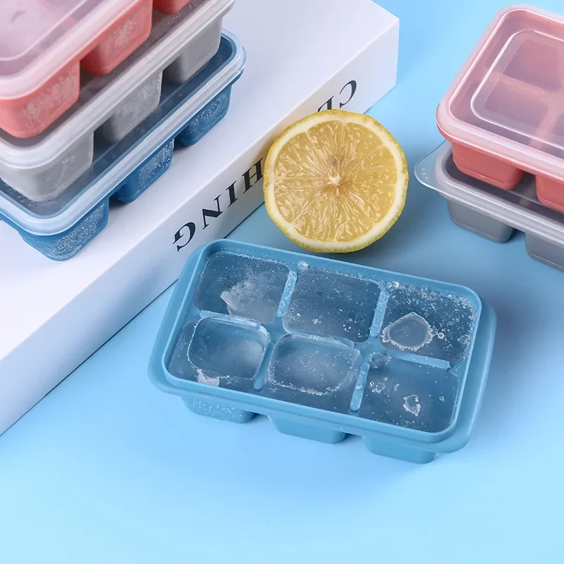 Nampan es batu silikon dengan  - Meal Prep Freezer ulasan dan harga