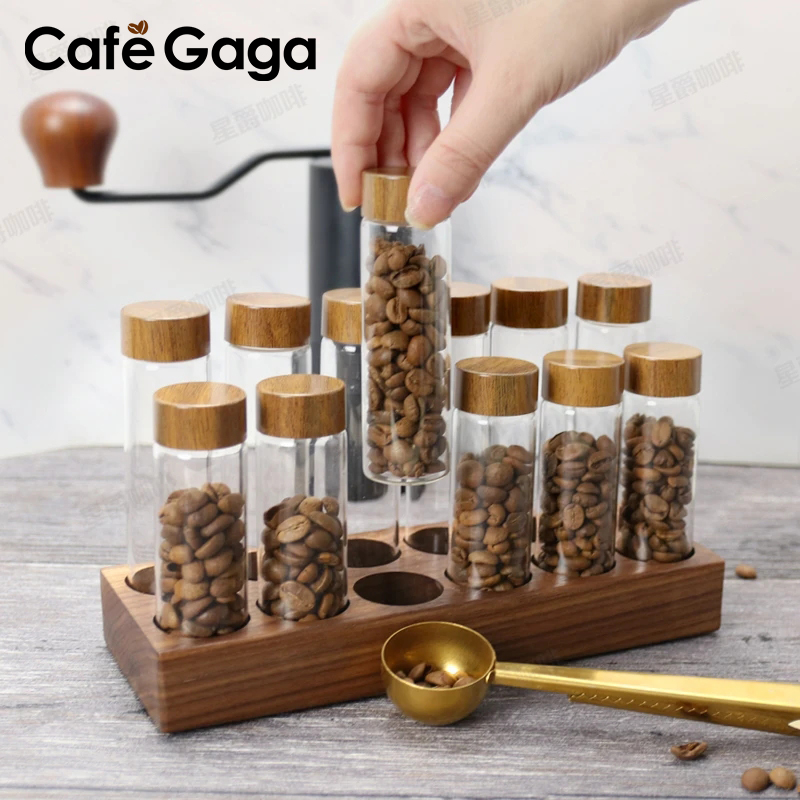 Biji kopi wadah penyimpanan ta - Glass Container Set ulasan dan harga