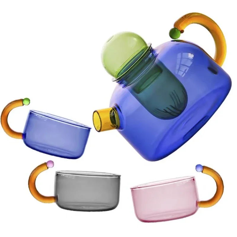 1 Buah Teko Kaca Tahan Panas C - Glass Container Set ulasan dan harga