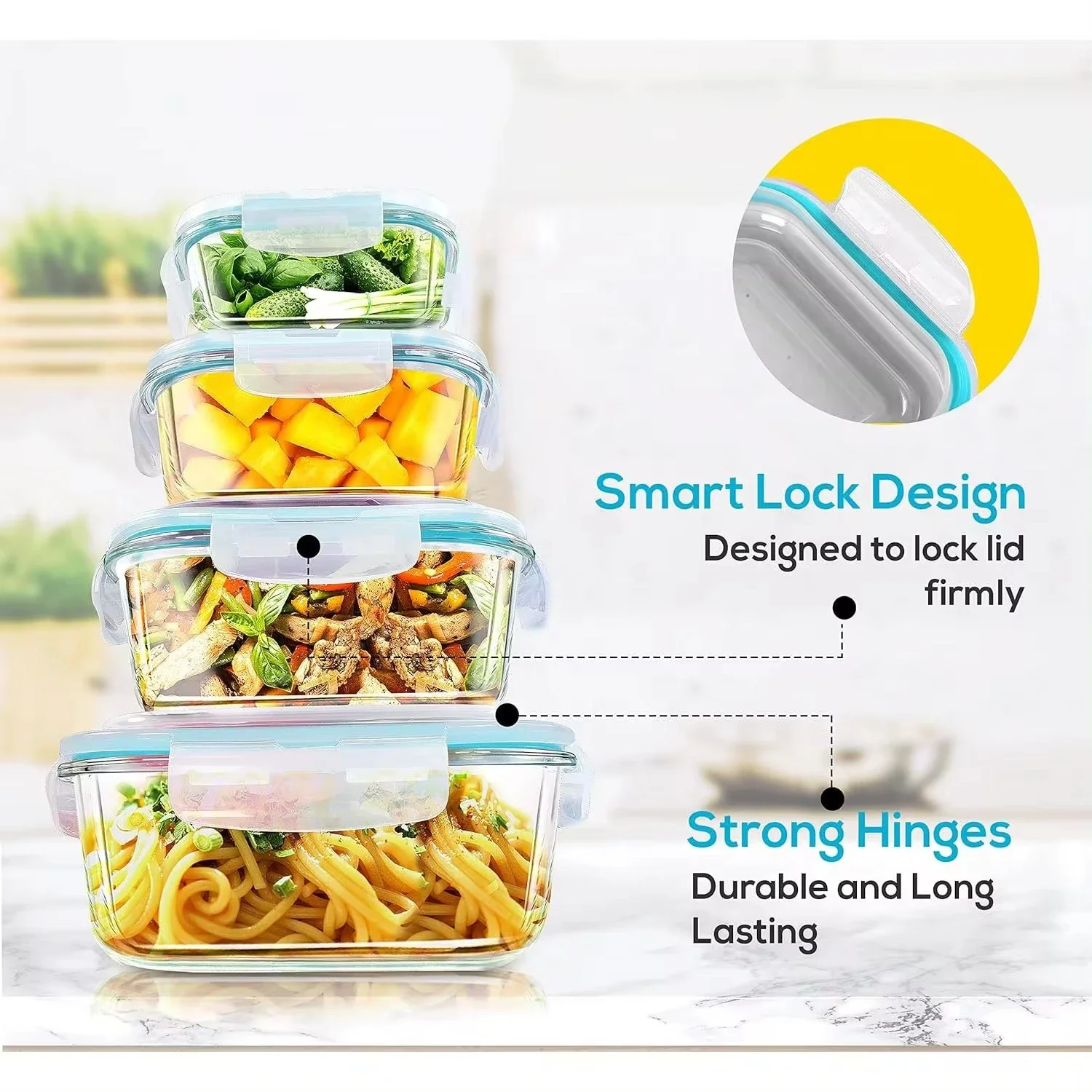 Wadah Penyimpanan Makanan Kota - Meal Prep Day ulasan dan harga