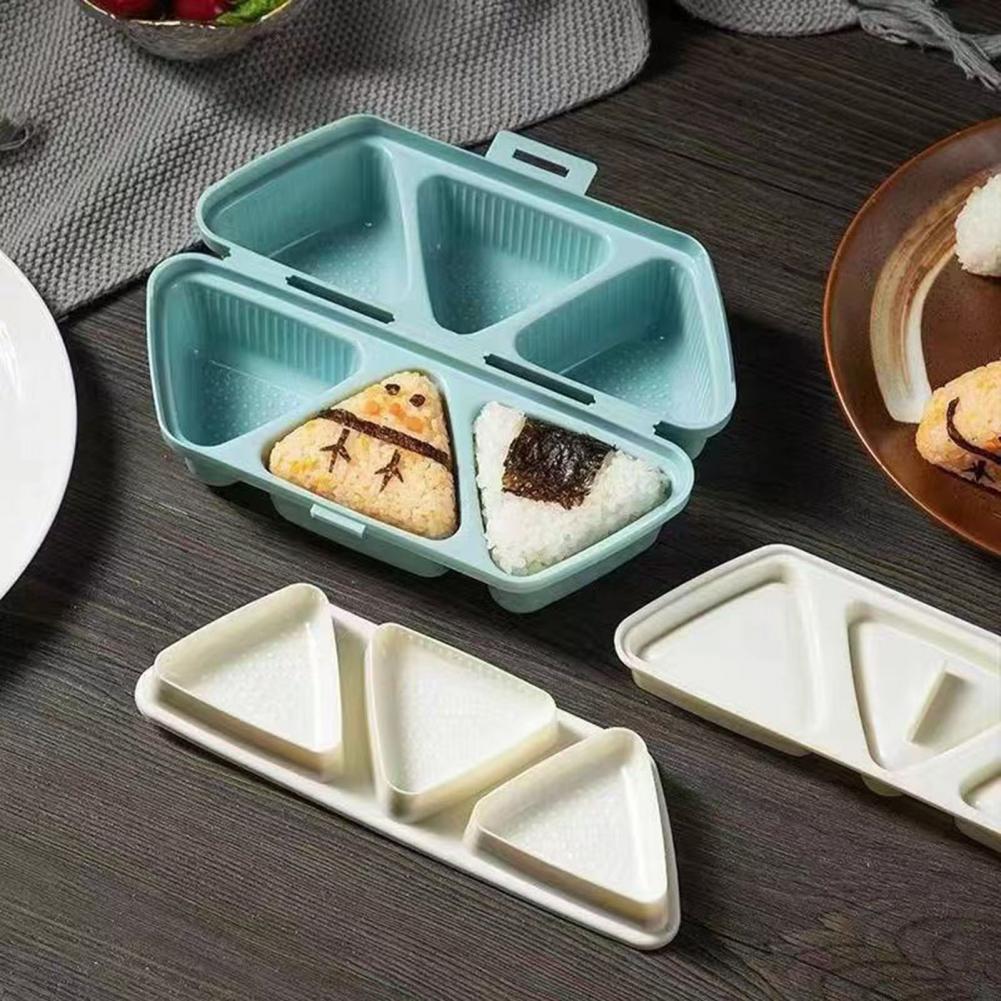 Cetakan Onigiri Segitiga 6 Lub - Meal Prep Rice ulasan dan harga