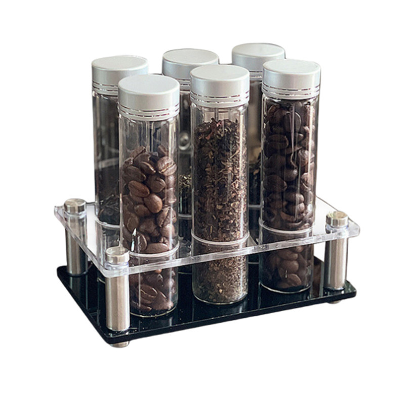 Wadah Penyimpanan Biji Kopi Ra - Glass Container Set ulasan dan harga