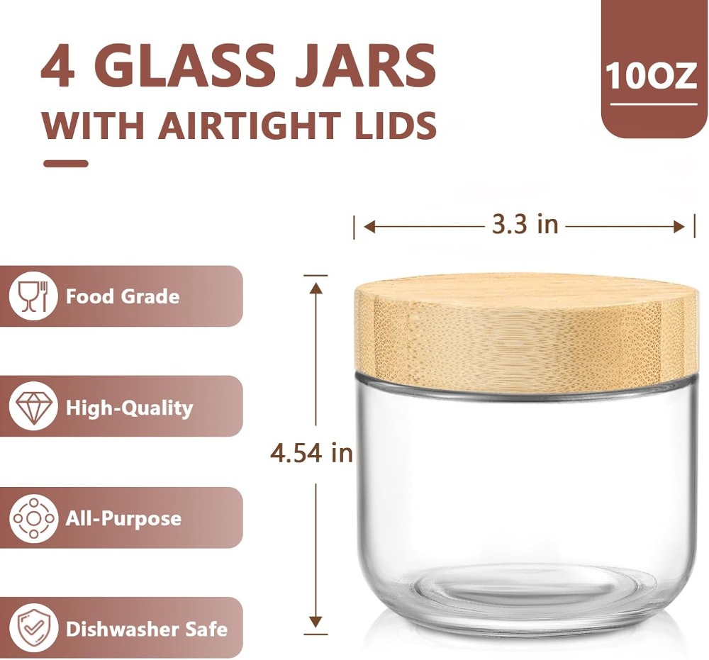 10 Oz Wadah Overnight Oats den - Meal Prep Overnight Oats ulasan dan harga
